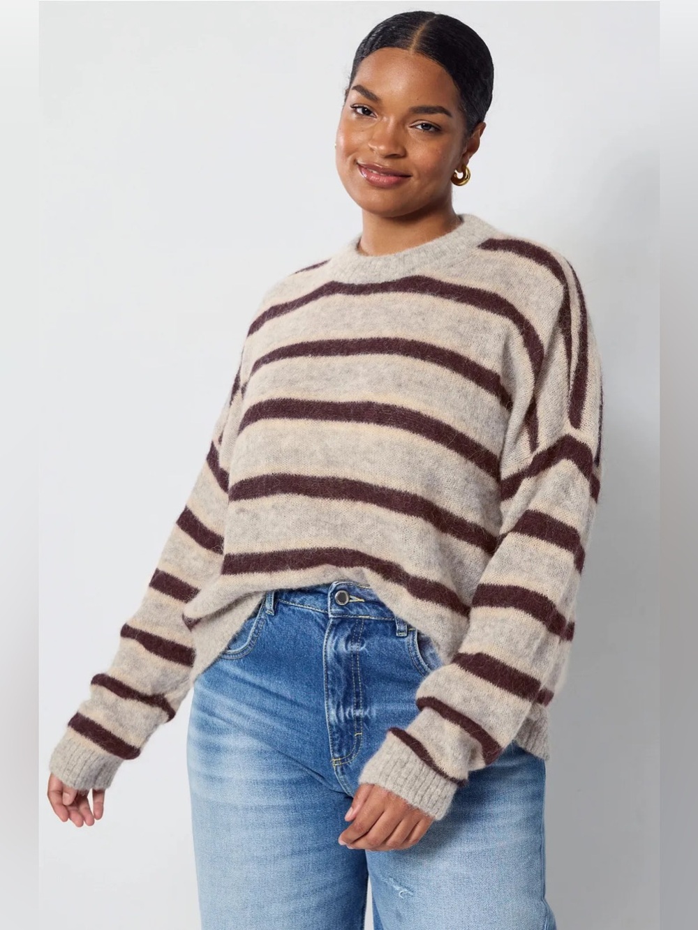 *Flawed RTR Madewell Mollie Striped Sweater (0541)